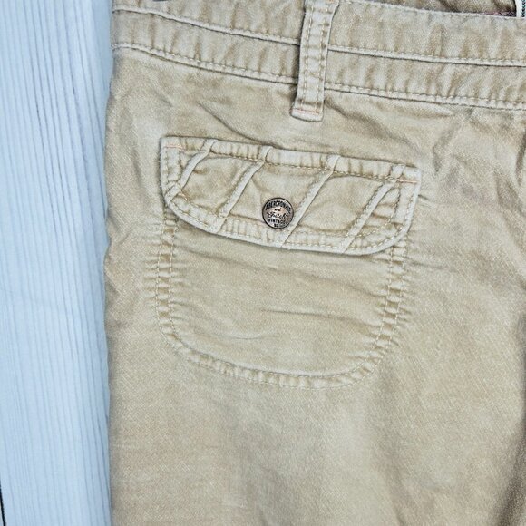 Abercrombie and Fitch Vintage Khaki Jeans Pants Sz 8 (32x31) Flare Low Rise Y2K - Picture 5 of 11